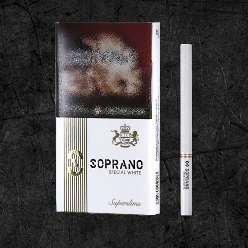 Сигареты Soprano Special White Super Slims (Сопрано Специал Вайт Супер Слимс)